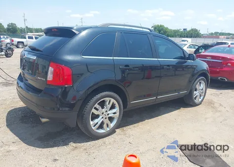 2013 Ford Edge Limited z USA, uszkodzony, nr VIN 2FMDK3KC8DBE33618